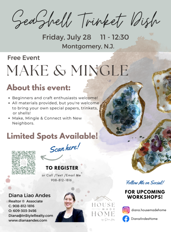 Make & Mingle – Seashell Trinket Dish