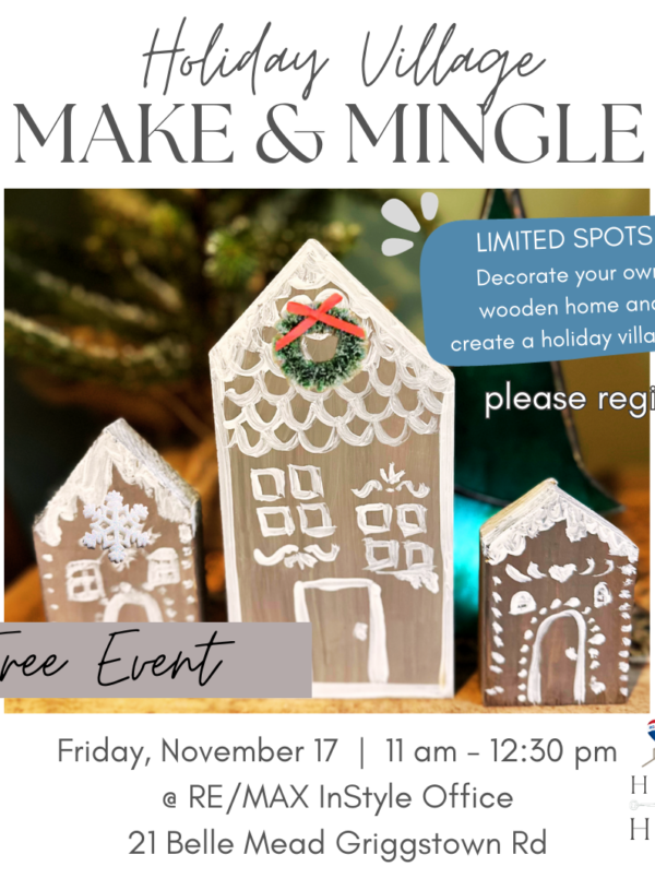 Make & Mingle Event – Holiday Village